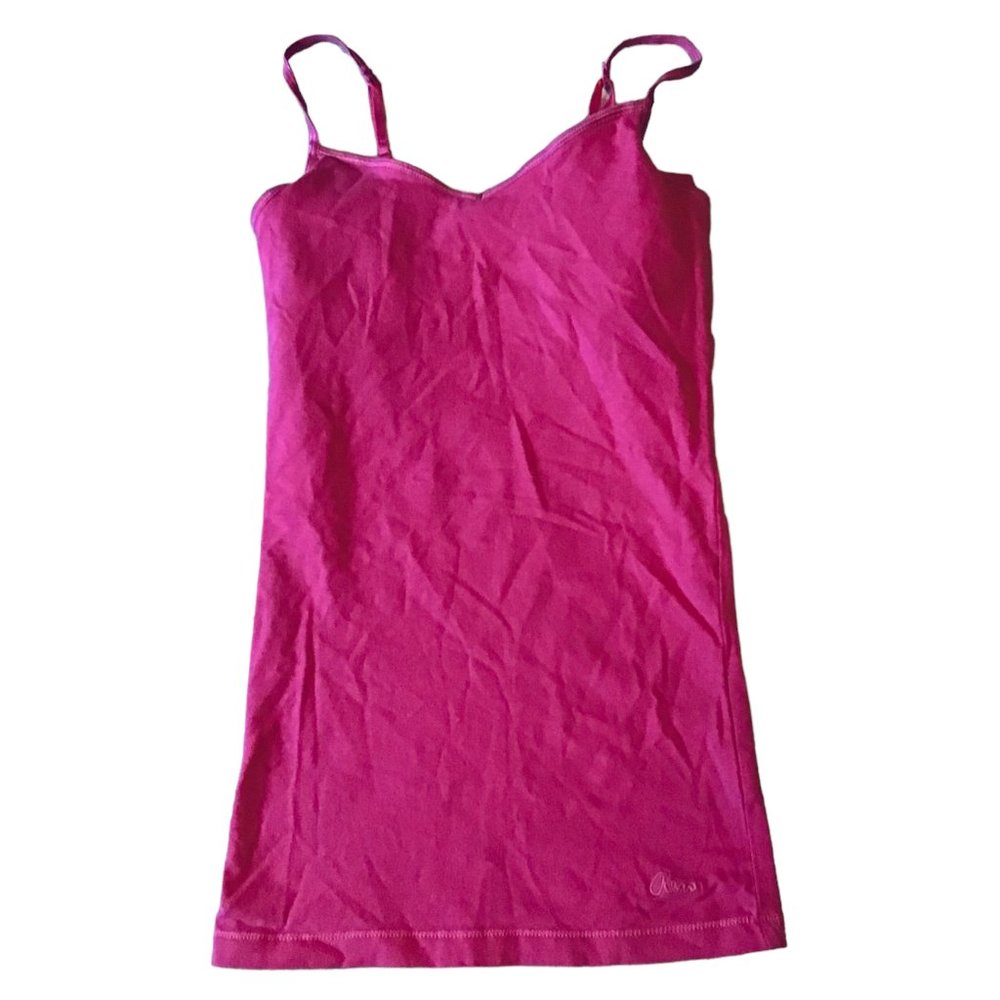 Spaghetti Strap Tank Top With Smaller  V-Neck.  Size Small